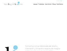 Tablet Screenshot of fabrikagrafika.com